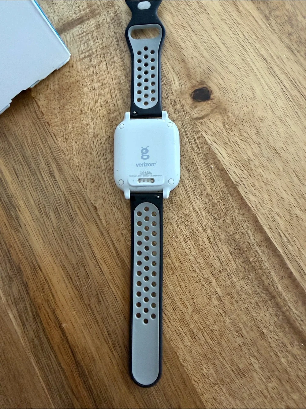 Smartwatch with Black Rainbow Sport Band